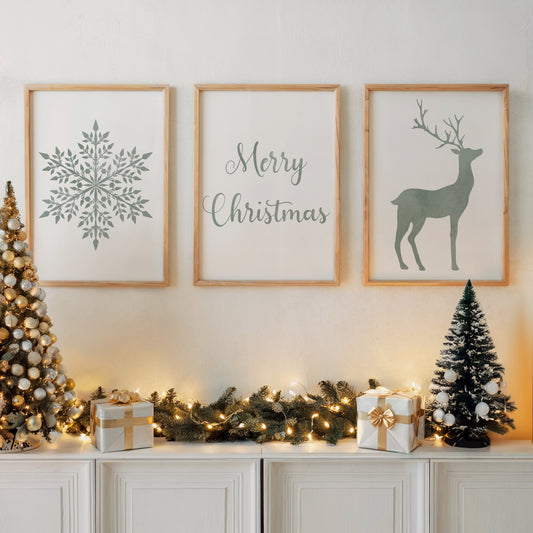 Weihnachtsposter Set Nr. 1