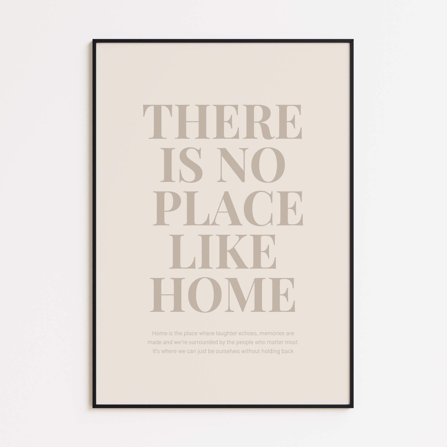 There Is No Place Like Home Poster