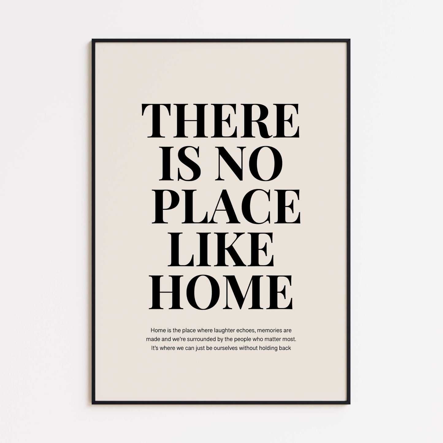 There Is No Place Like Home Poster