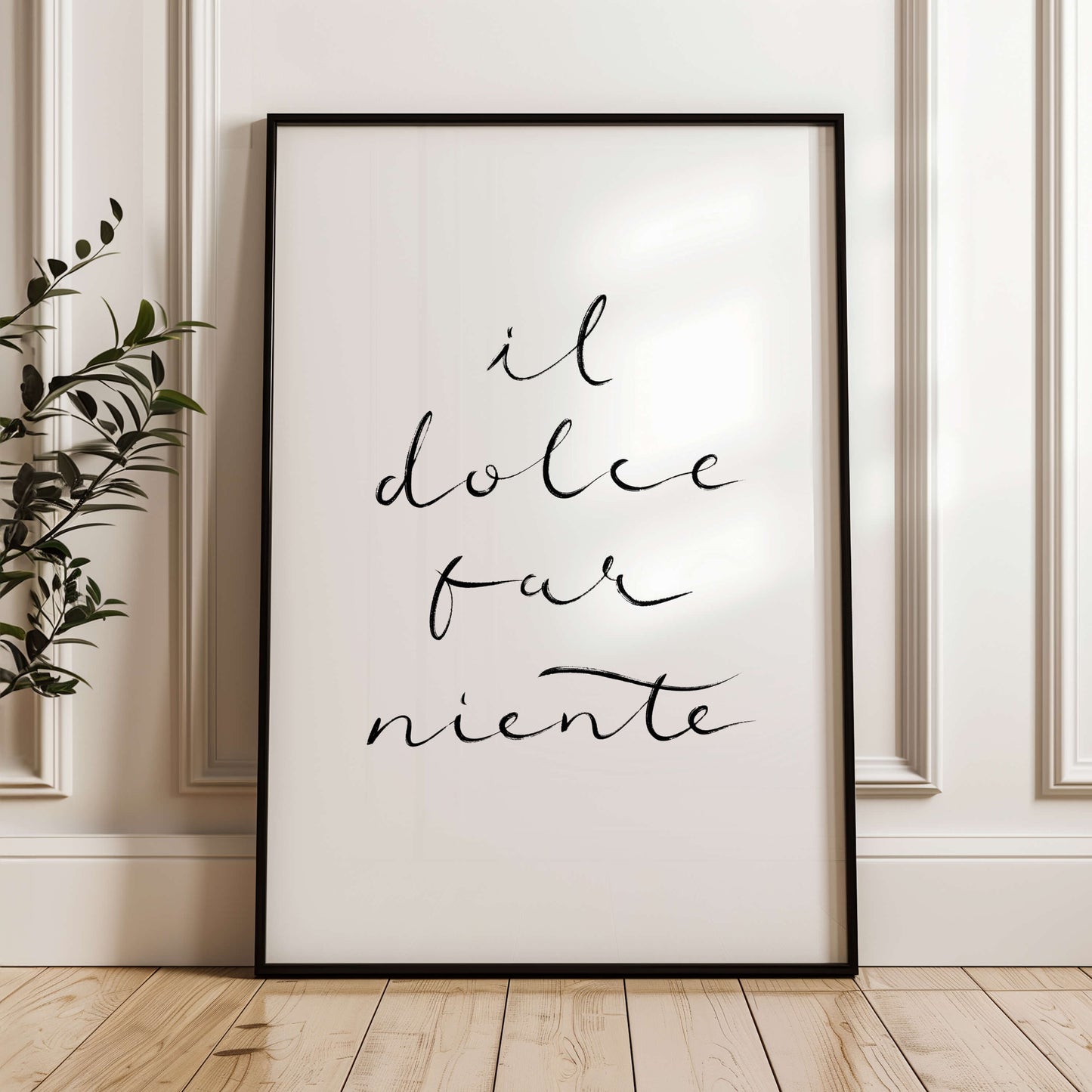 Il Dolce Far Niente Poster