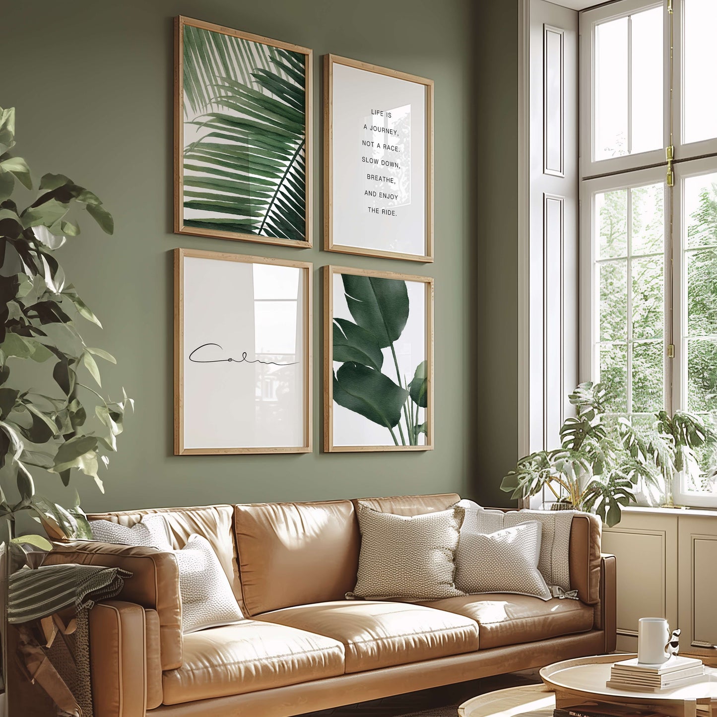 Bananenblätter Poster