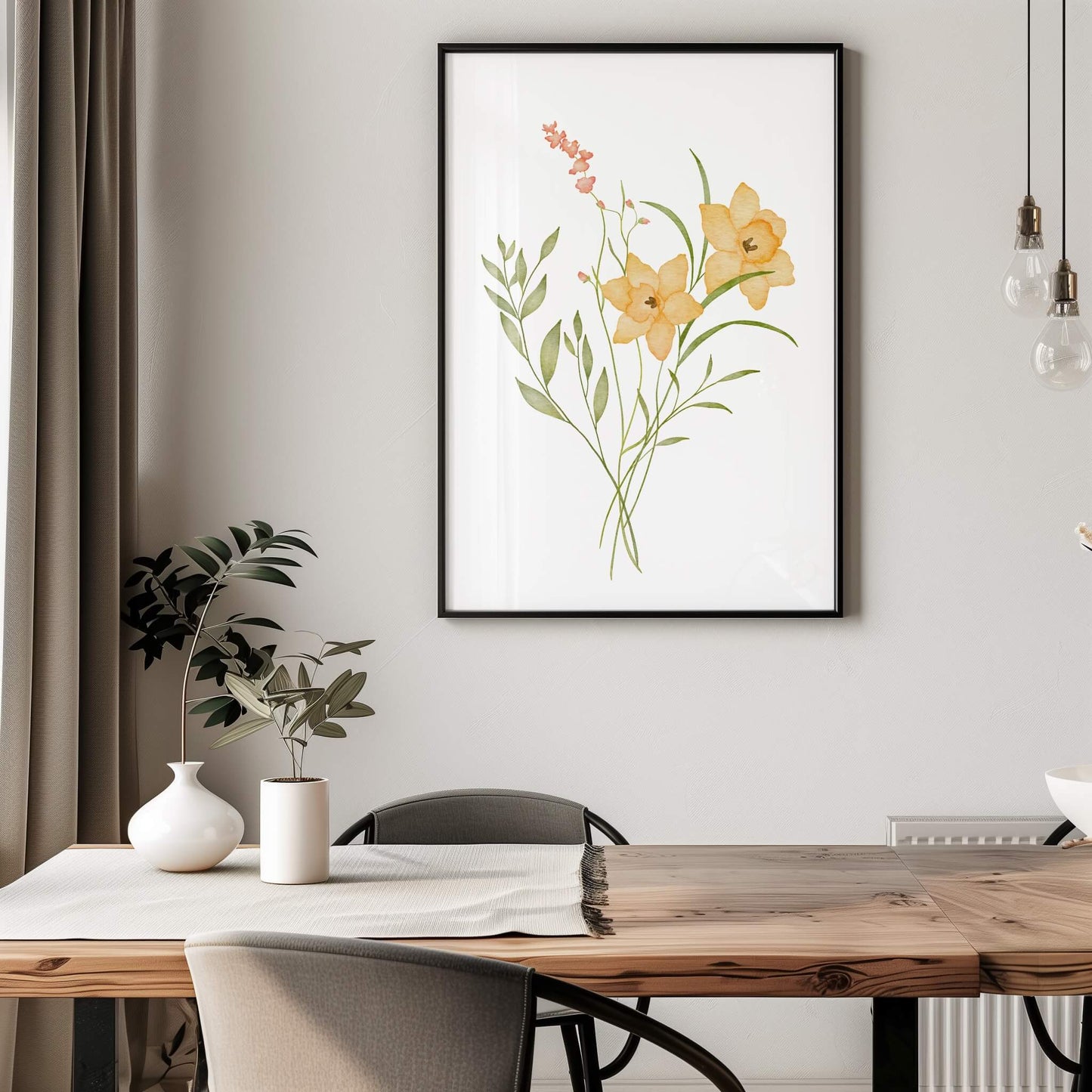 Freesia Refracta Bouquet Poster
