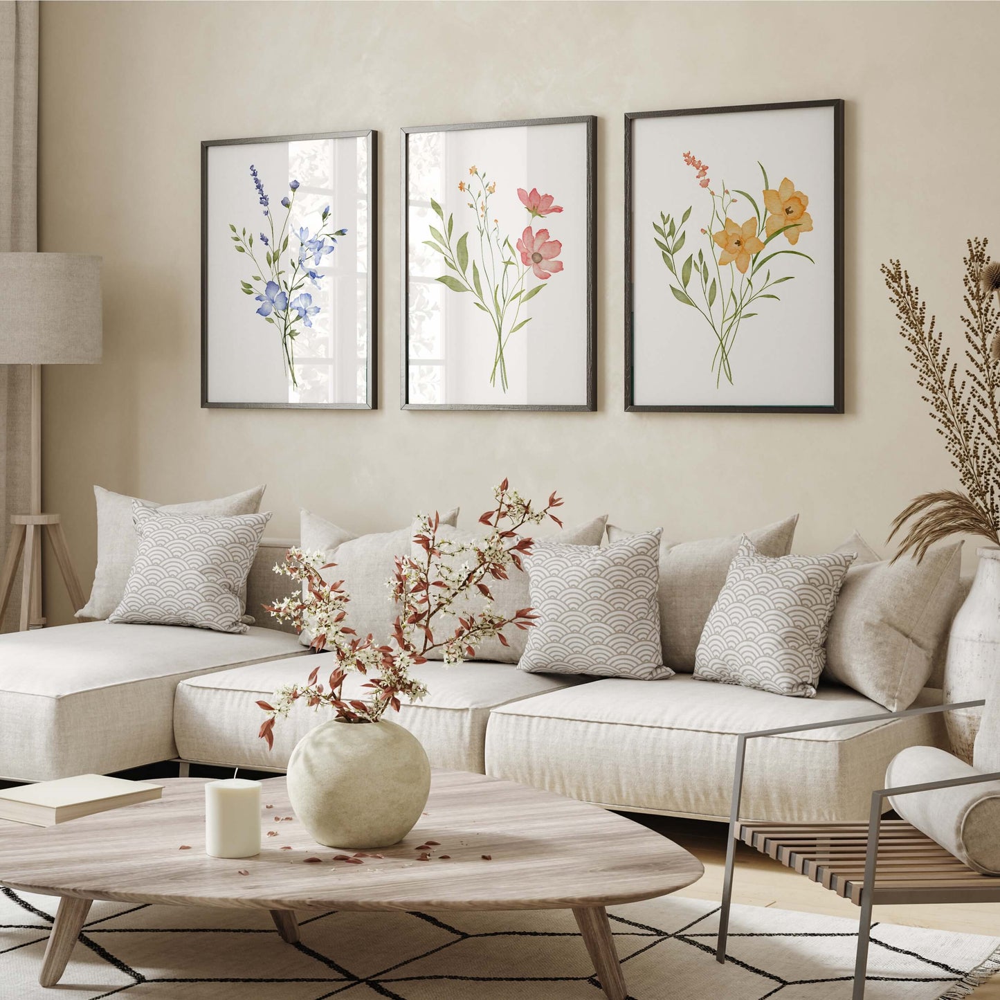 Blumen Bouquet Poster Set
