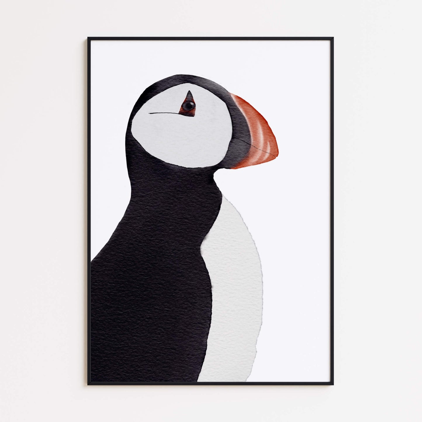 Papageientaucher Porträt Poster