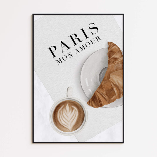 Morgen in Paris Poster