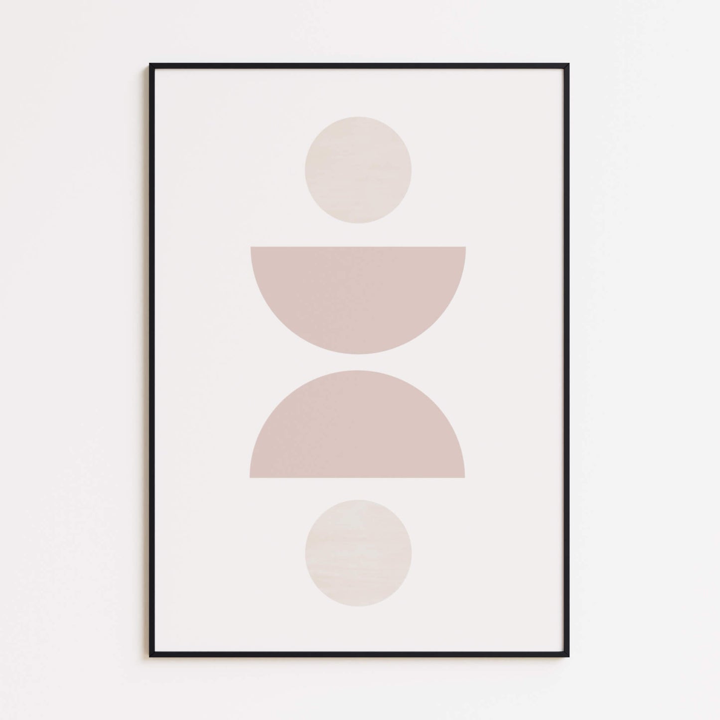 Rosé Geometrie Poster