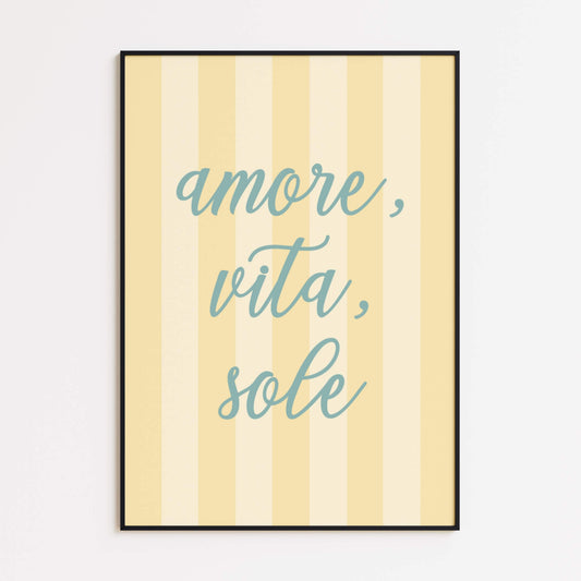 Amore, Vita, Sole Poster
