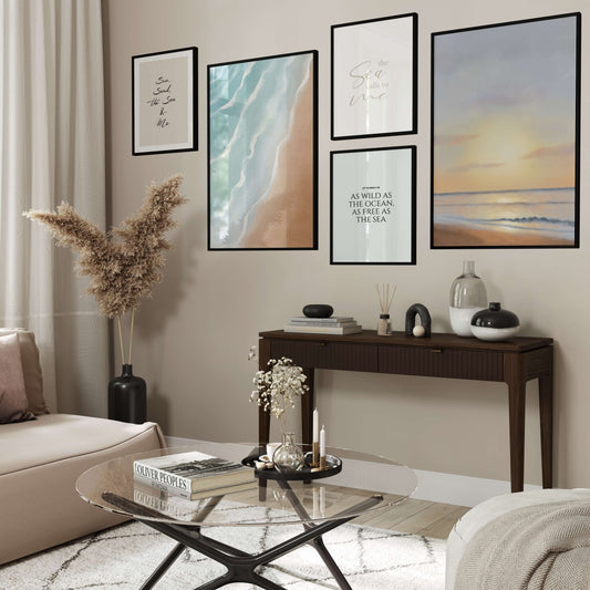 Seaside Serenity Bilderwand
