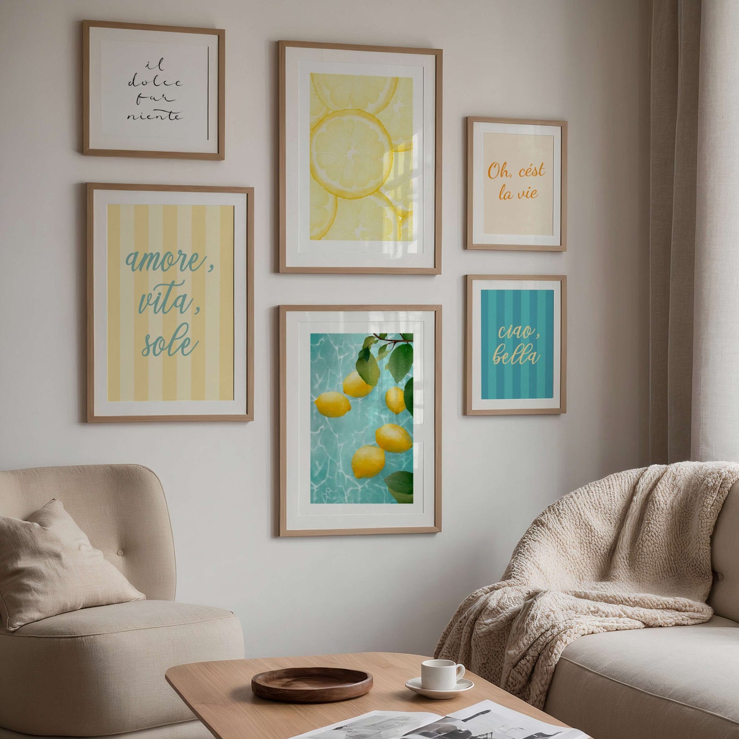 La Dolce Vita Gallery Wall
