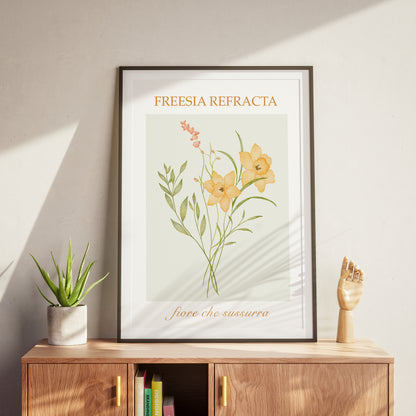 Freesia Refracta Poster