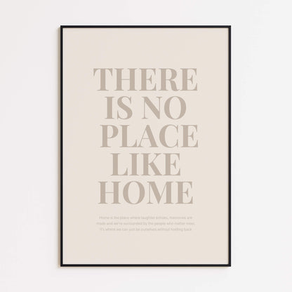 There Is No Place Like Home Poster