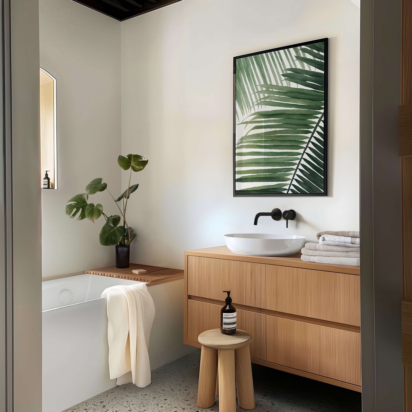 Palmblätter Poster