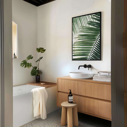 Palmblätter Poster