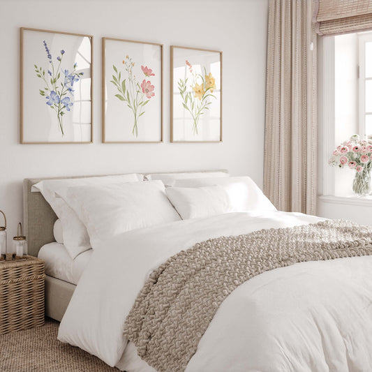 Blumen Bouquet Poster Set