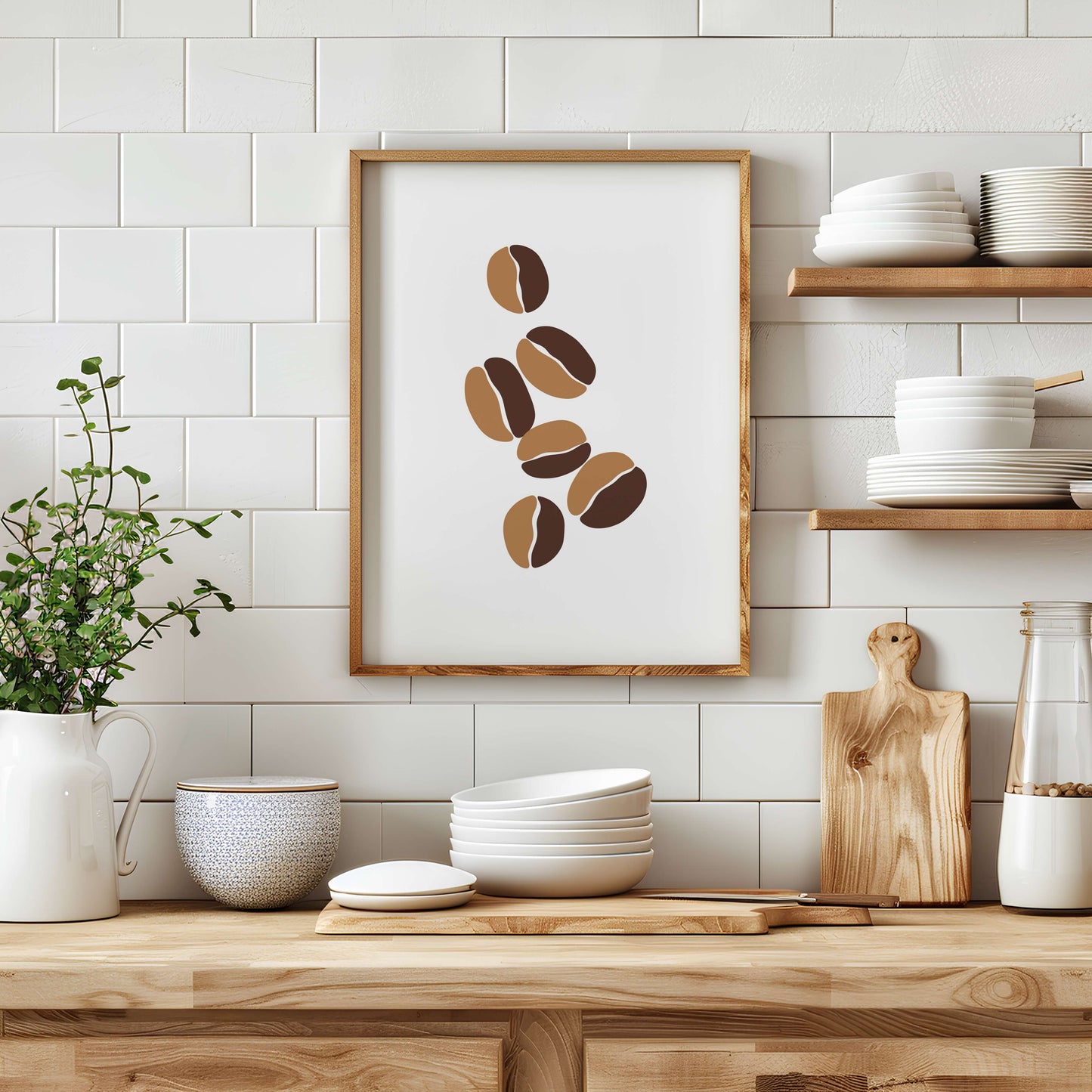 Kaffeebohnen Poster