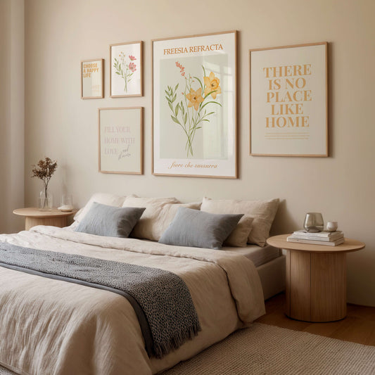 Soft Botanicals Bilderwand