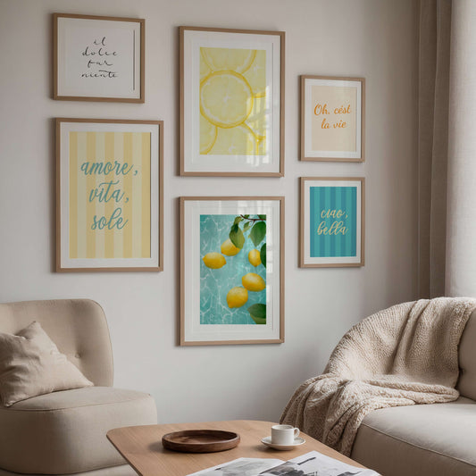 La Dolce Vita Bilderwand