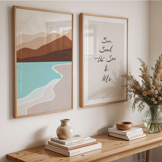 Küstenruhe Poster Set