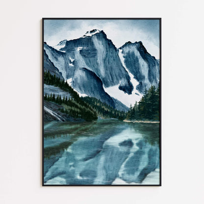 Mountain Landscapes Poster Set