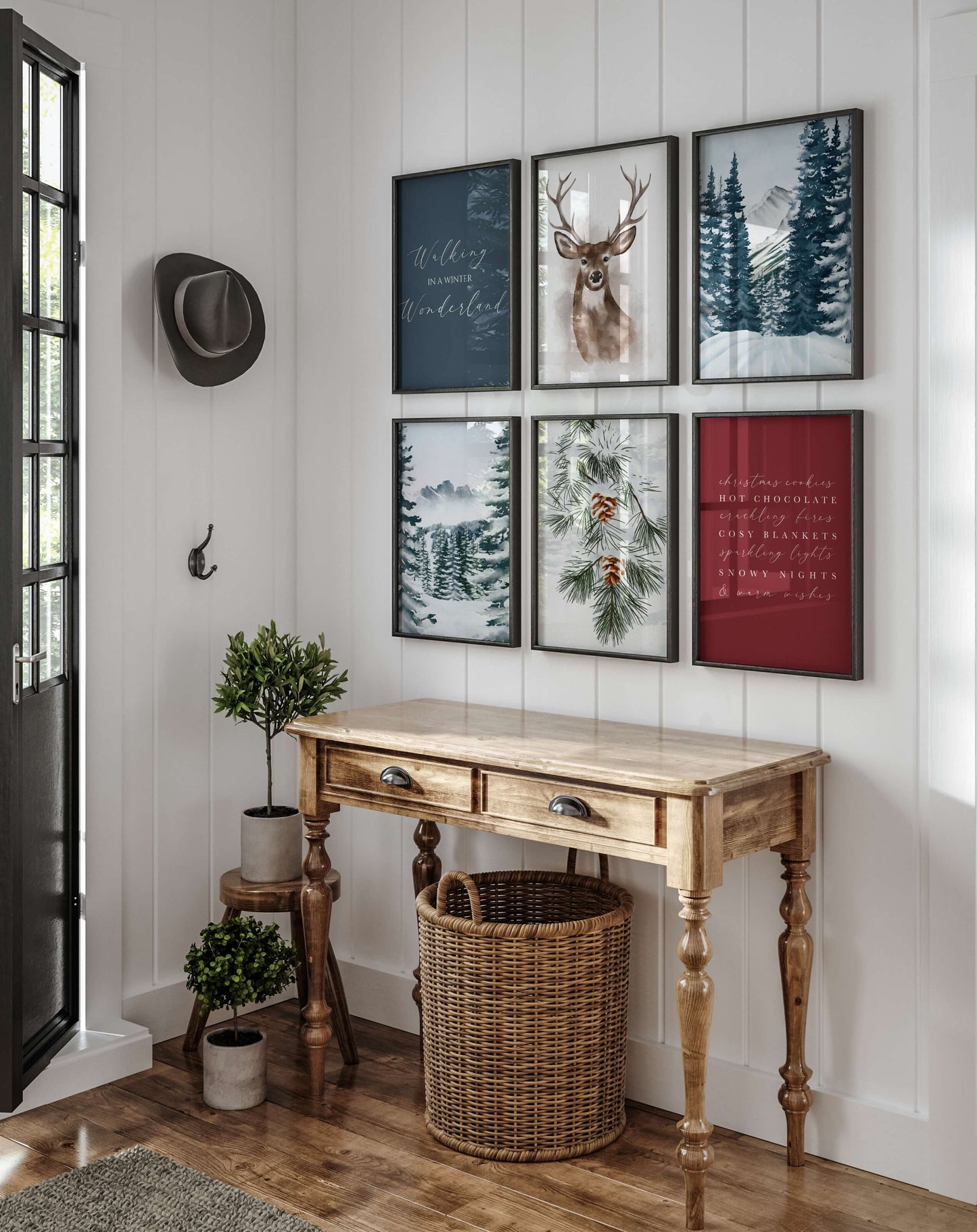 Winter Forest Poster