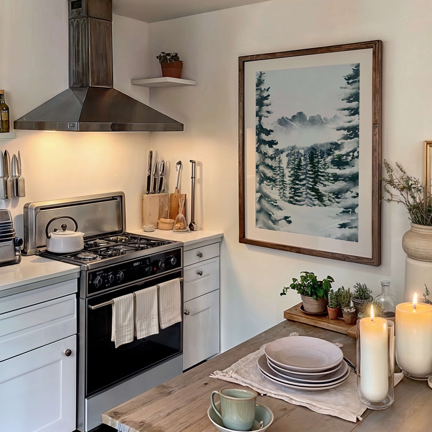 Winter Forest Poster