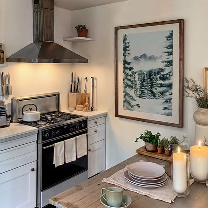 Winter Forest Poster