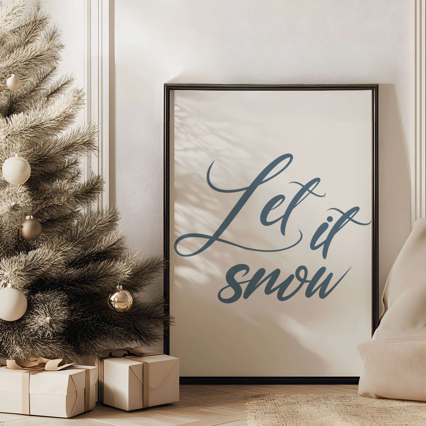 Let It Snow Poster