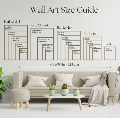 Coffee Art | Printable Wall Art Piece with "Coffee" Lettering
